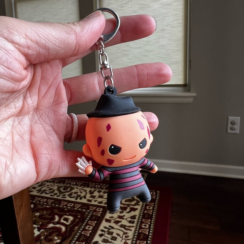 Freddie Kreuger Nightmare on Elm Street Halloween Keychain Bag Charm